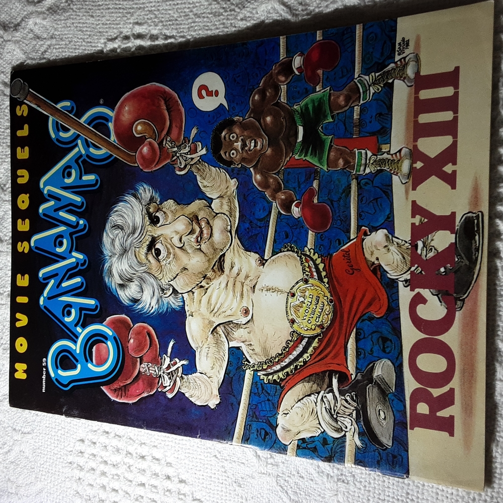 Vintage 1982 Bananas Magazine, Movie Sequels, Number 59